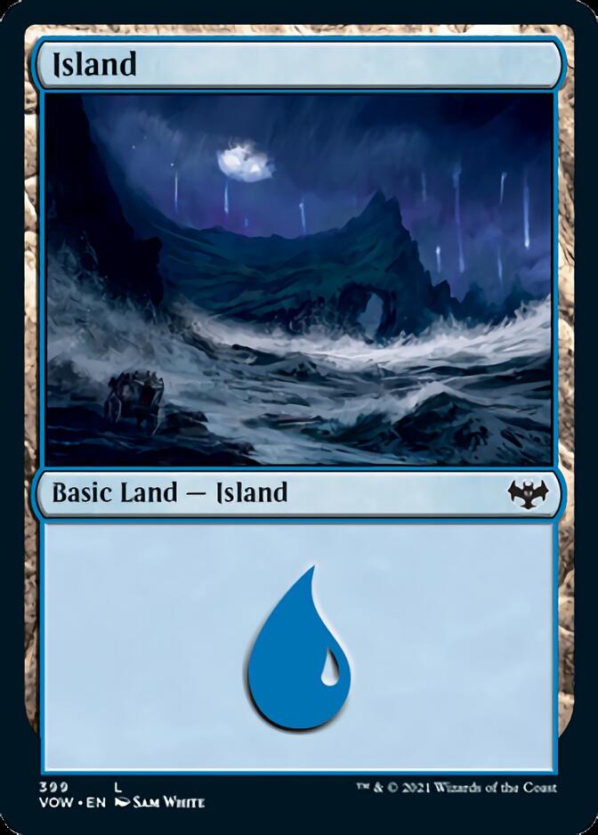 Island (399) [Innistrad: Crimson Vow] | Kessel Run Games Inc. 