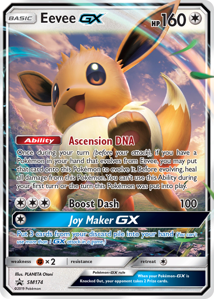 Eevee GX (SM174) [Sun & Moon: Black Star Promos] | Kessel Run Games Inc. 