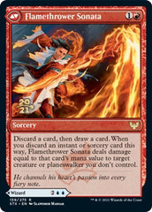 Torrent Sculptor // Flamethrower Sonata [Strixhaven: School of Mages Prerelease Promos] | Kessel Run Games Inc. 