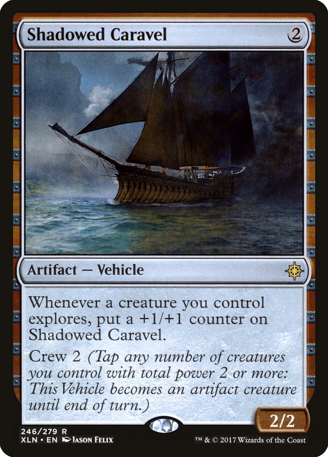 Shadowed Caravel [Ixalan] | Kessel Run Games Inc. 