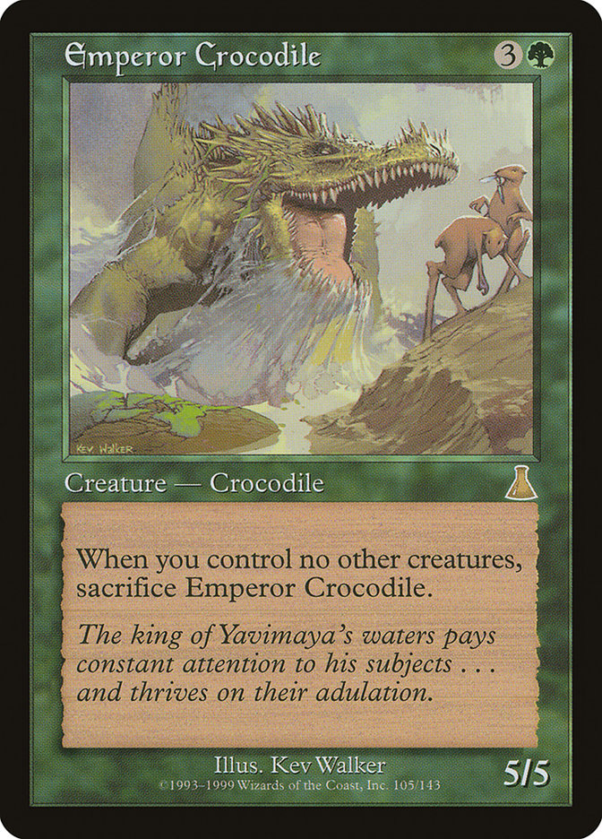 Emperor Crocodile [Urza's Destiny] | Kessel Run Games Inc. 