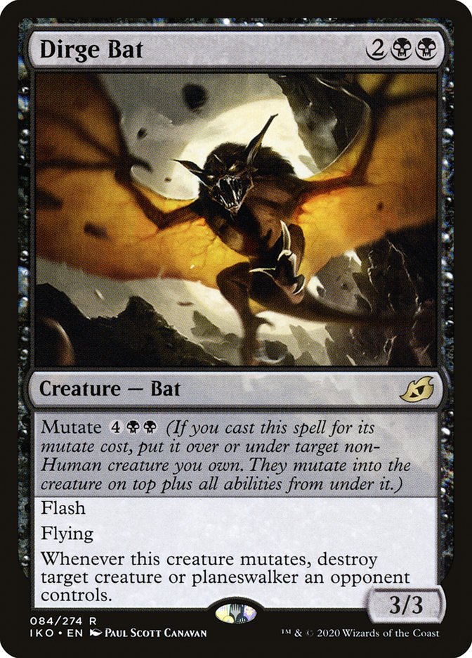 Dirge Bat [Ikoria: Lair of Behemoths] | Kessel Run Games Inc. 
