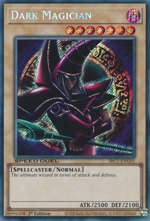 Dark Magician [SBC1-ENG01] Secret Rare | Kessel Run Games Inc. 