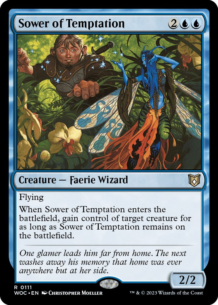 Sower of Temptation [Wilds of Eldraine Commander] | Kessel Run Games Inc. 