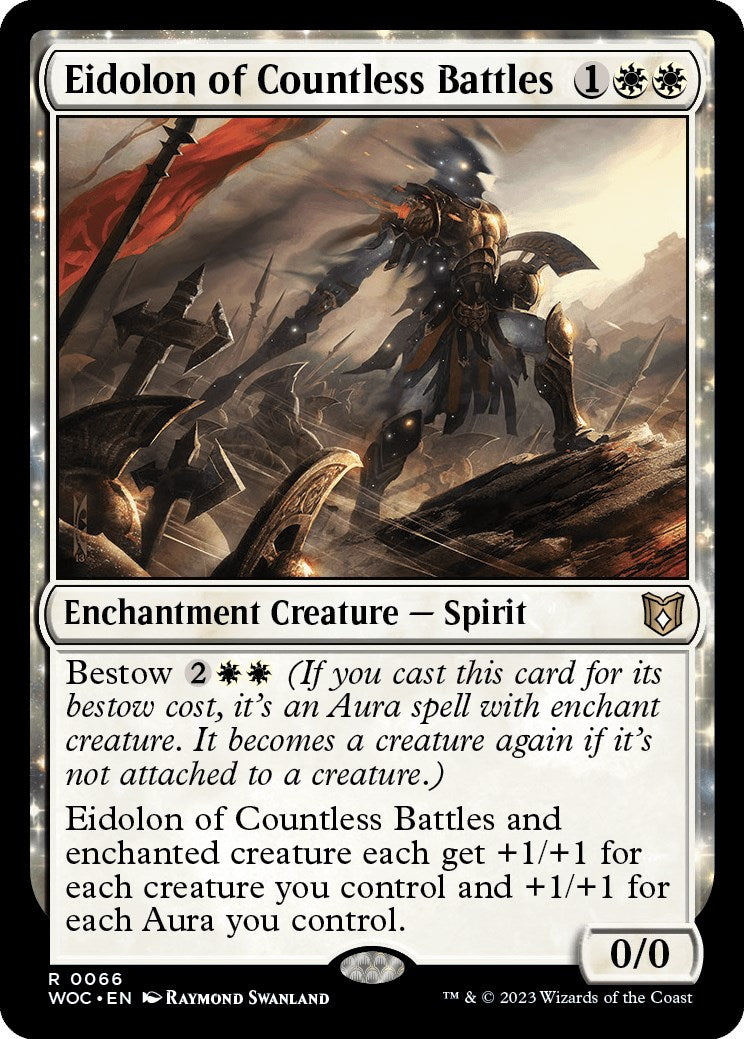 Eidolon of Countless Battles [Wilds of Eldraine Commander] | Kessel Run Games Inc. 