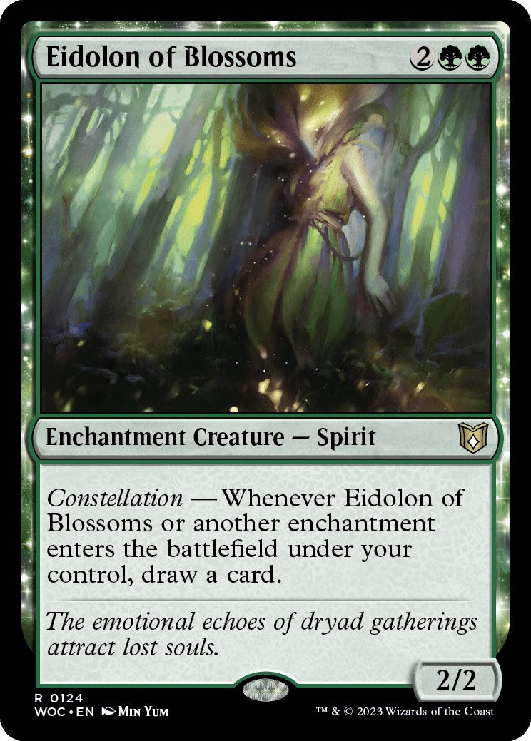 Eidolon of Blossoms [Wilds of Eldraine Commander] | Kessel Run Games Inc. 