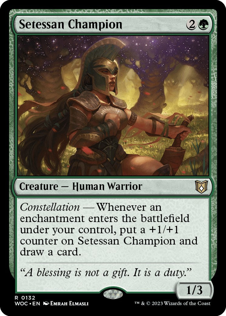 Setessan Champion [Wilds of Eldraine Commander] | Kessel Run Games Inc. 