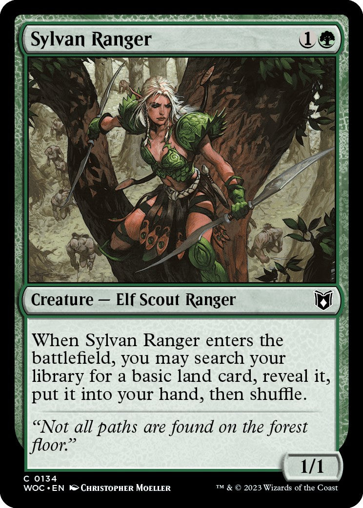 Sylvan Ranger [Wilds of Eldraine Commander] | Kessel Run Games Inc. 