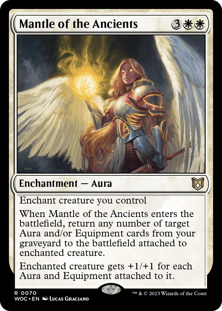 Mantle of the Ancients [Wilds of Eldraine Commander] | Kessel Run Games Inc. 