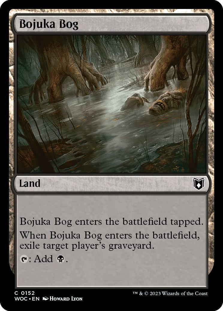 Bojuka Bog [Wilds of Eldraine Commander] | Kessel Run Games Inc. 