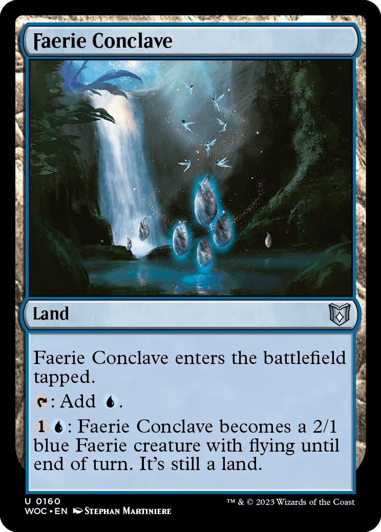 Faerie Conclave [Wilds of Eldraine Commander] | Kessel Run Games Inc. 