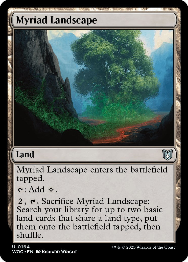 Myriad Landscape [Wilds of Eldraine Commander] | Kessel Run Games Inc. 