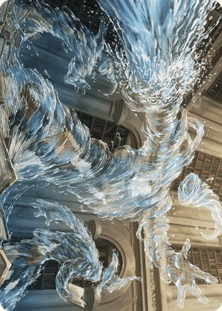 Splashy Spellcaster Art Card [Wilds of Eldraine Art Series] | Kessel Run Games Inc. 