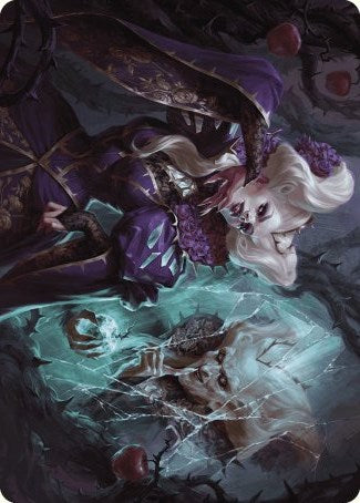 Conceited Witch Art Card [Wilds of Eldraine Art Series] | Kessel Run Games Inc. 