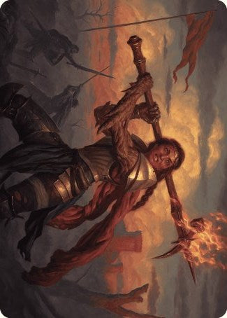 Imodane, the Pyrohammer Art Card [Wilds of Eldraine Art Series] | Kessel Run Games Inc. 