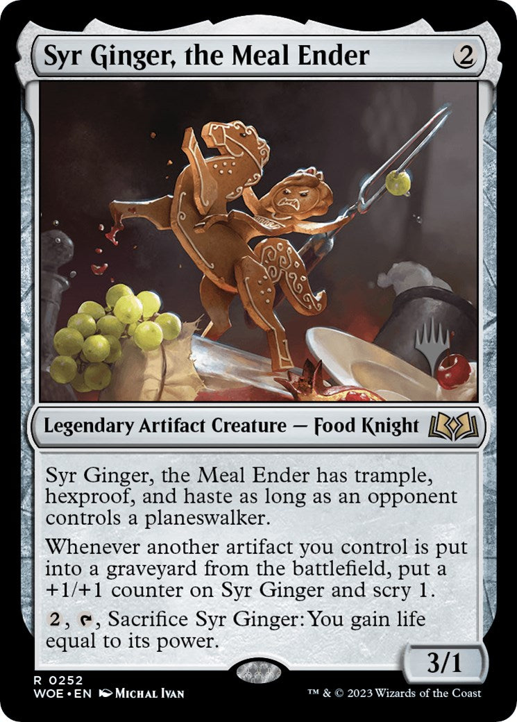 Syr Ginger, the Meal Ender (Promo Pack) [Wilds of Eldraine Promos] | Kessel Run Games Inc. 