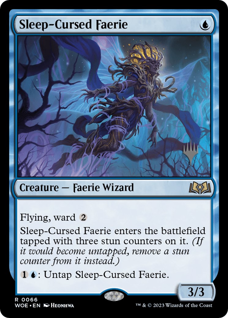 Sleep-Cursed Faerie (Promo Pack) [Wilds of Eldraine Promos] | Kessel Run Games Inc. 