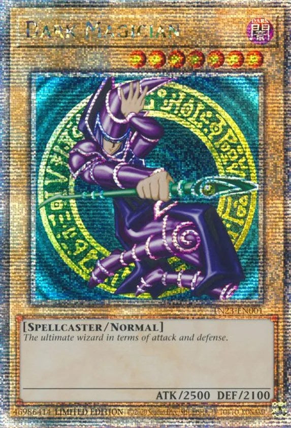 Dark Magician [TN23-EN001] Quarter Century Secret Rare | Kessel Run Games Inc. 