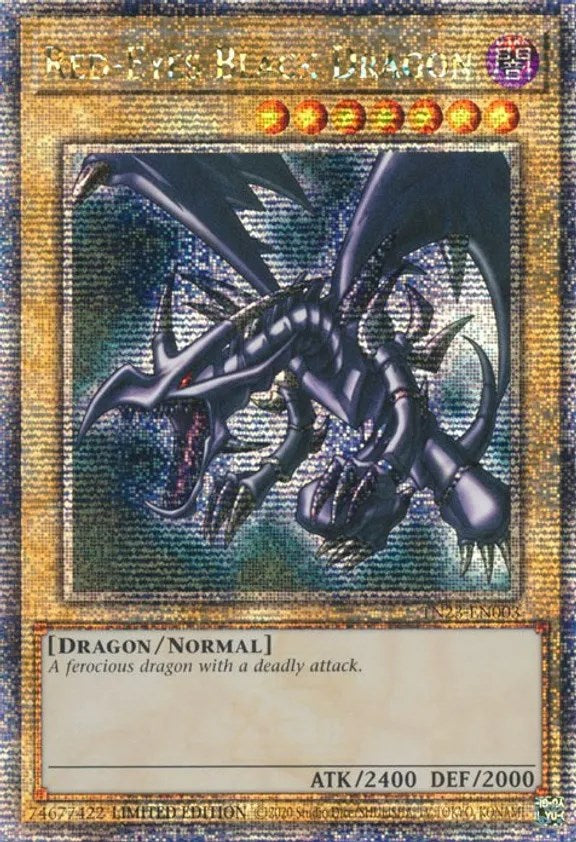 Red-Eyes Black Dragon [TN23-EN003] Quarter Century Secret Rare | Kessel Run Games Inc. 