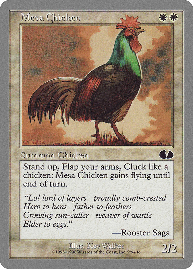 Mesa Chicken [Unglued] | Kessel Run Games Inc. 