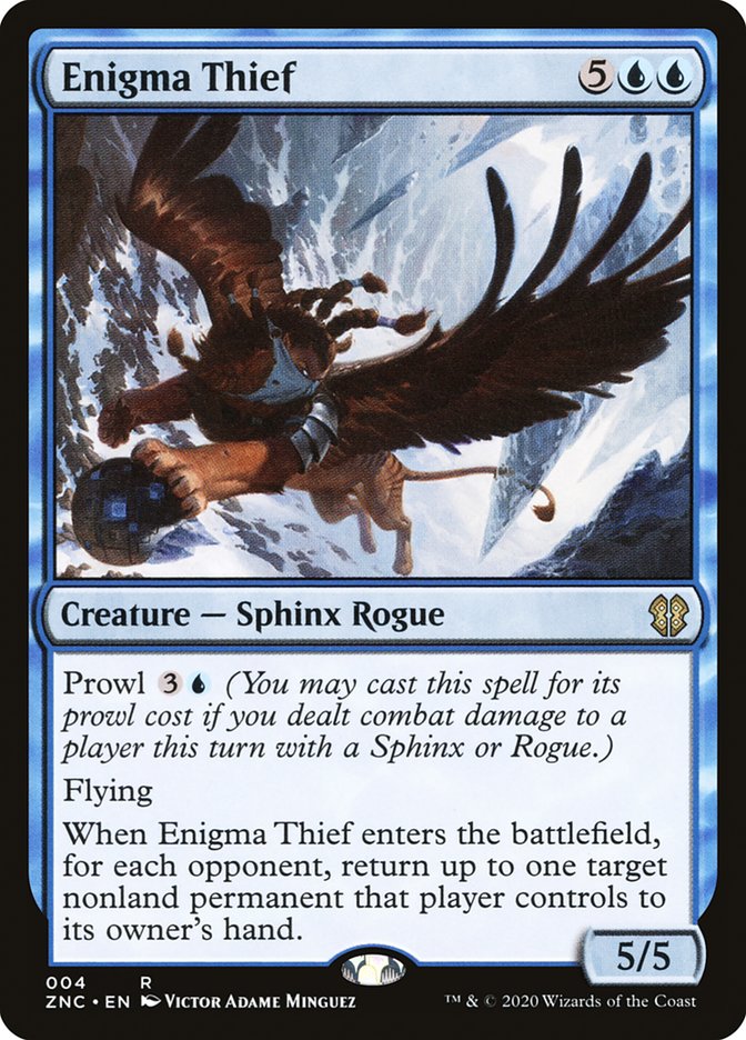 Enigma Thief [Zendikar Rising Commander] | Kessel Run Games Inc. 