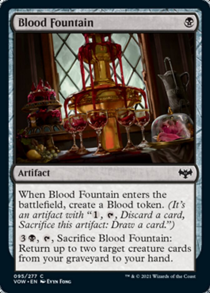 Blood Fountain [Innistrad: Crimson Vow] | Kessel Run Games Inc. 