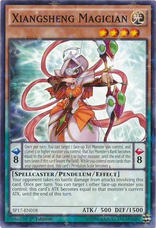 Xiangsheng Magician [SP17-EN018] Starfoil Rare | Kessel Run Games Inc. 