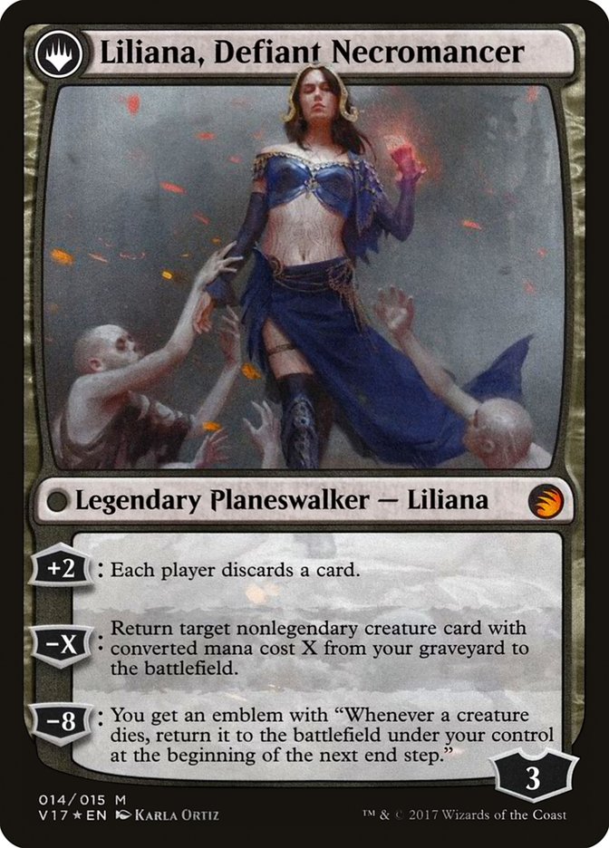 Liliana, Heretical Healer // Liliana, Defiant Necromancer [From the Vault: Transform] | Kessel Run Games Inc. 