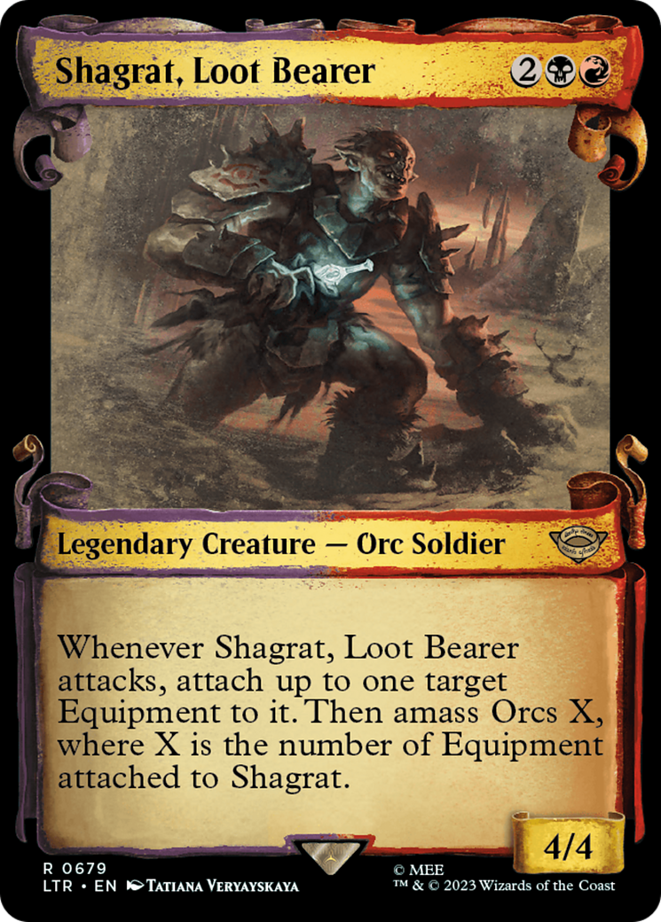 Shagrat, Loot Bearer [The Lord of the Rings: Tales of Middle-Earth Showcase Scrolls] | Kessel Run Games Inc. 
