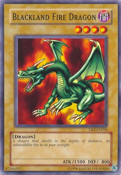 Blackland Fire Dragon [DB2-EN036] Common | Kessel Run Games Inc. 