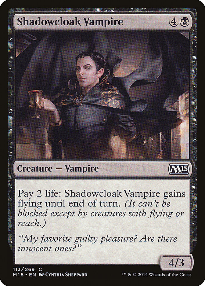 Shadowcloak Vampire [Magic 2015] | Kessel Run Games Inc. 