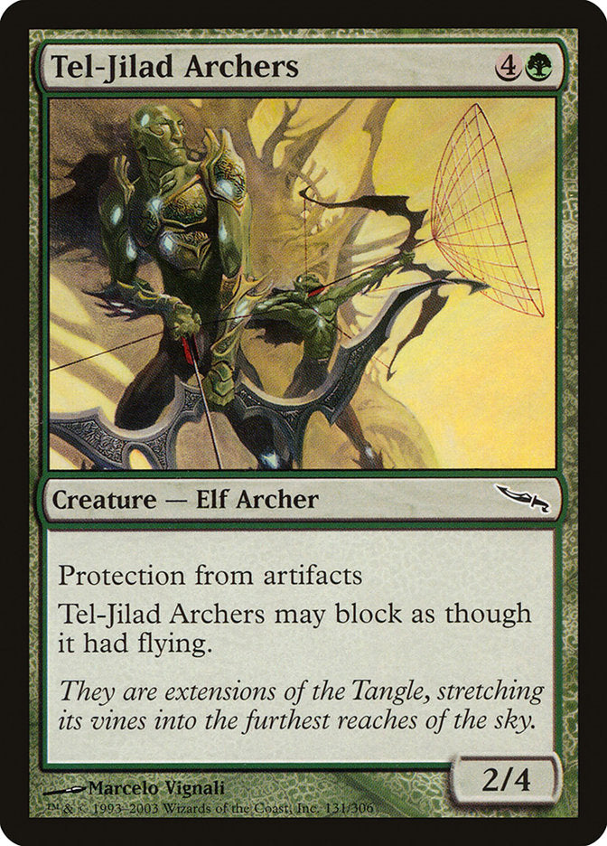 Tel-Jilad Archers [Mirrodin] | Kessel Run Games Inc. 