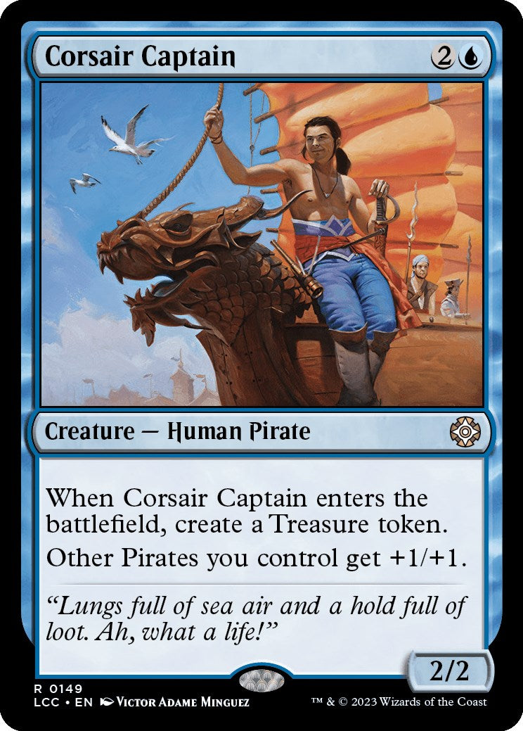 Corsair Captain [The Lost Caverns of Ixalan Commander] | Kessel Run Games Inc. 