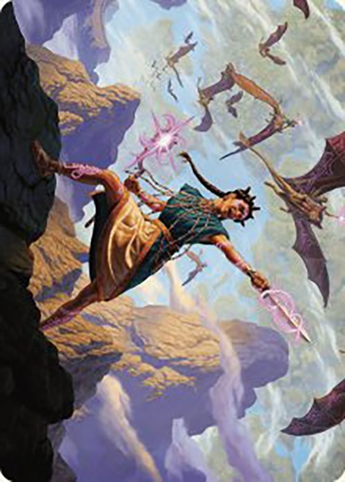 Warden of the Inner Sky Art Card [The Lost Caverns of Ixalan Art Series] | Kessel Run Games Inc. 