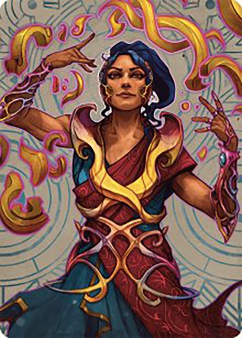 Saheeli, the Sun's Brilliance Art Card [The Lost Caverns of Ixalan Art Series] | Kessel Run Games Inc. 