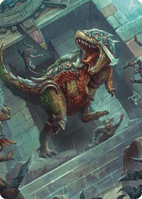 Carnage Tyrant Art Card [The Lost Caverns of Ixalan Art Series] | Kessel Run Games Inc. 