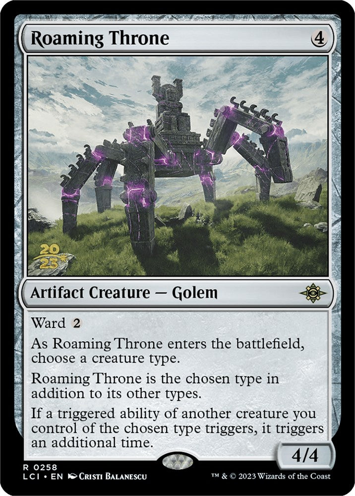 Roaming Throne [The Lost Caverns of Ixalan Prerelease Cards] | Kessel Run Games Inc. 