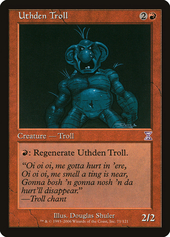 Uthden Troll [Time Spiral Timeshifted] | Kessel Run Games Inc. 