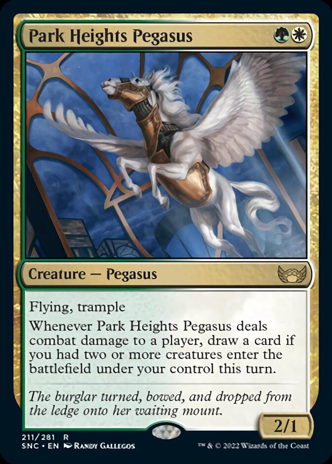 Park Heights Pegasus [Streets of New Capenna] | Kessel Run Games Inc. 