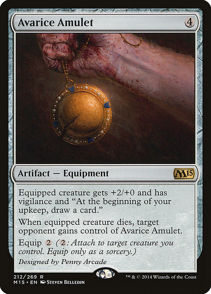 Avarice Amulet [Magic 2015] | Kessel Run Games Inc. 
