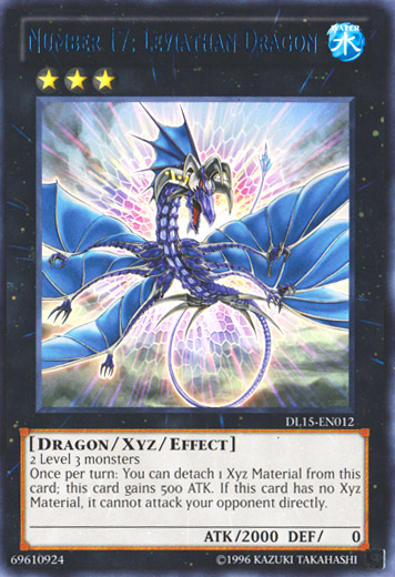 Number 17: Leviathan Dragon (Blue) [DL15-EN012] Rare | Kessel Run Games Inc. 