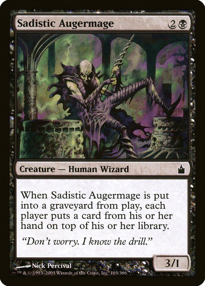 Sadistic Augermage [Ravnica: City of Guilds] | Kessel Run Games Inc. 