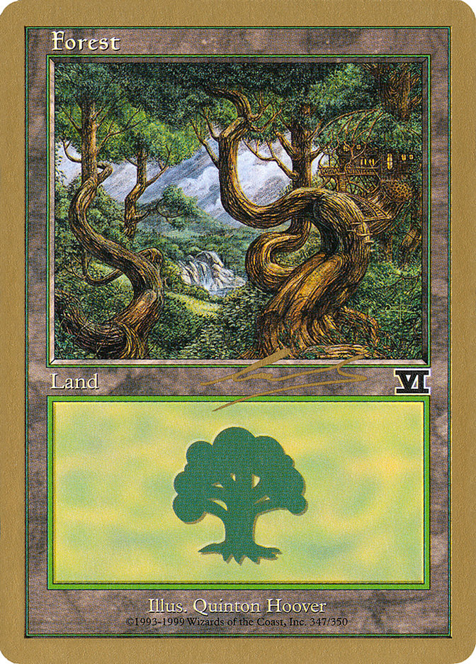 Forest (nl347) (Nicolas Labarre) [World Championship Decks 2000] | Kessel Run Games Inc. 