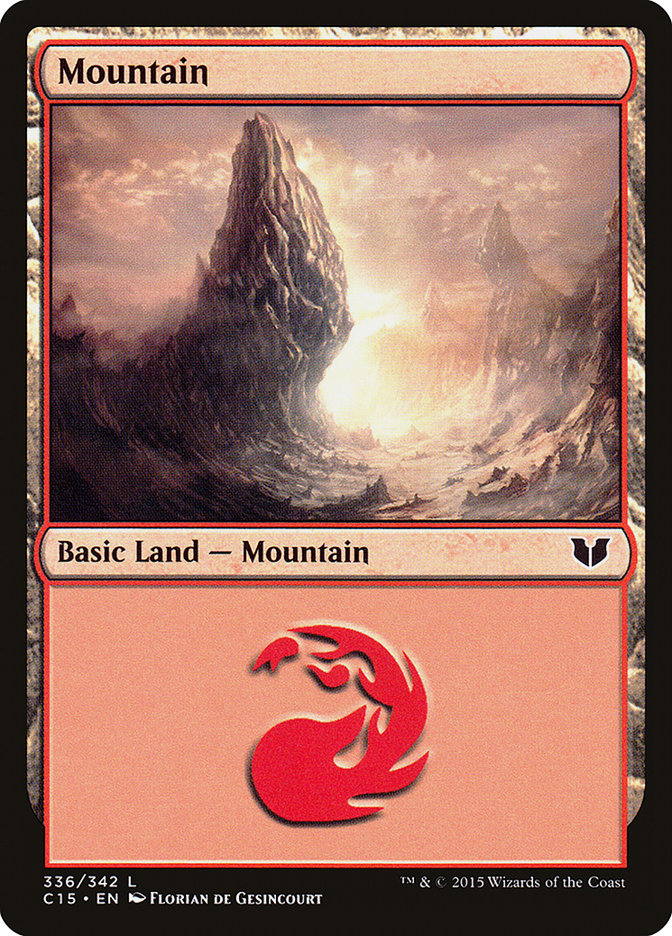 Mountain (336) [Commander 2015] | Kessel Run Games Inc. 