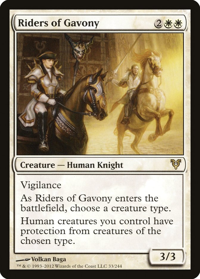 Riders of Gavony [Avacyn Restored] | Kessel Run Games Inc. 