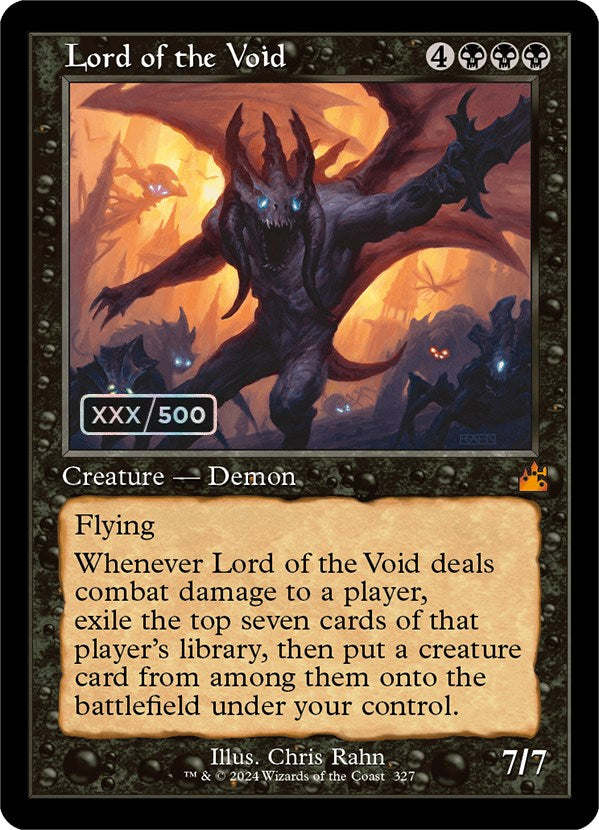 Lord of the Void (Retro) (Serialized) [Ravnica Remastered] | Kessel Run Games Inc. 
