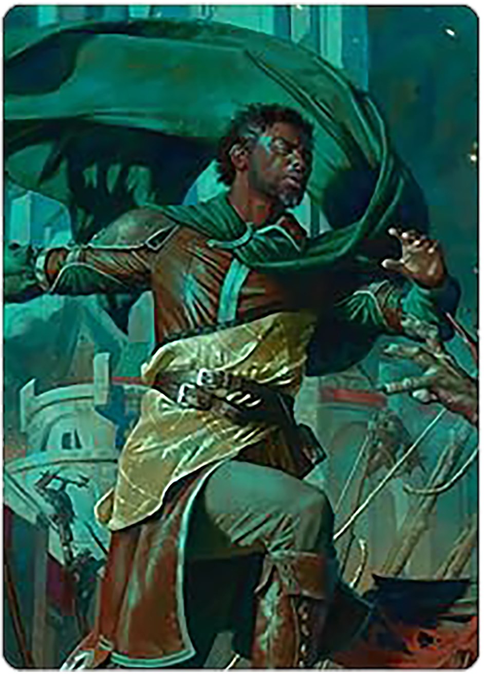 Aragorn, Hornburg Hero Art Card [The Lord of the Rings: Tales of Middle-earth Art Series] | Kessel Run Games Inc. 