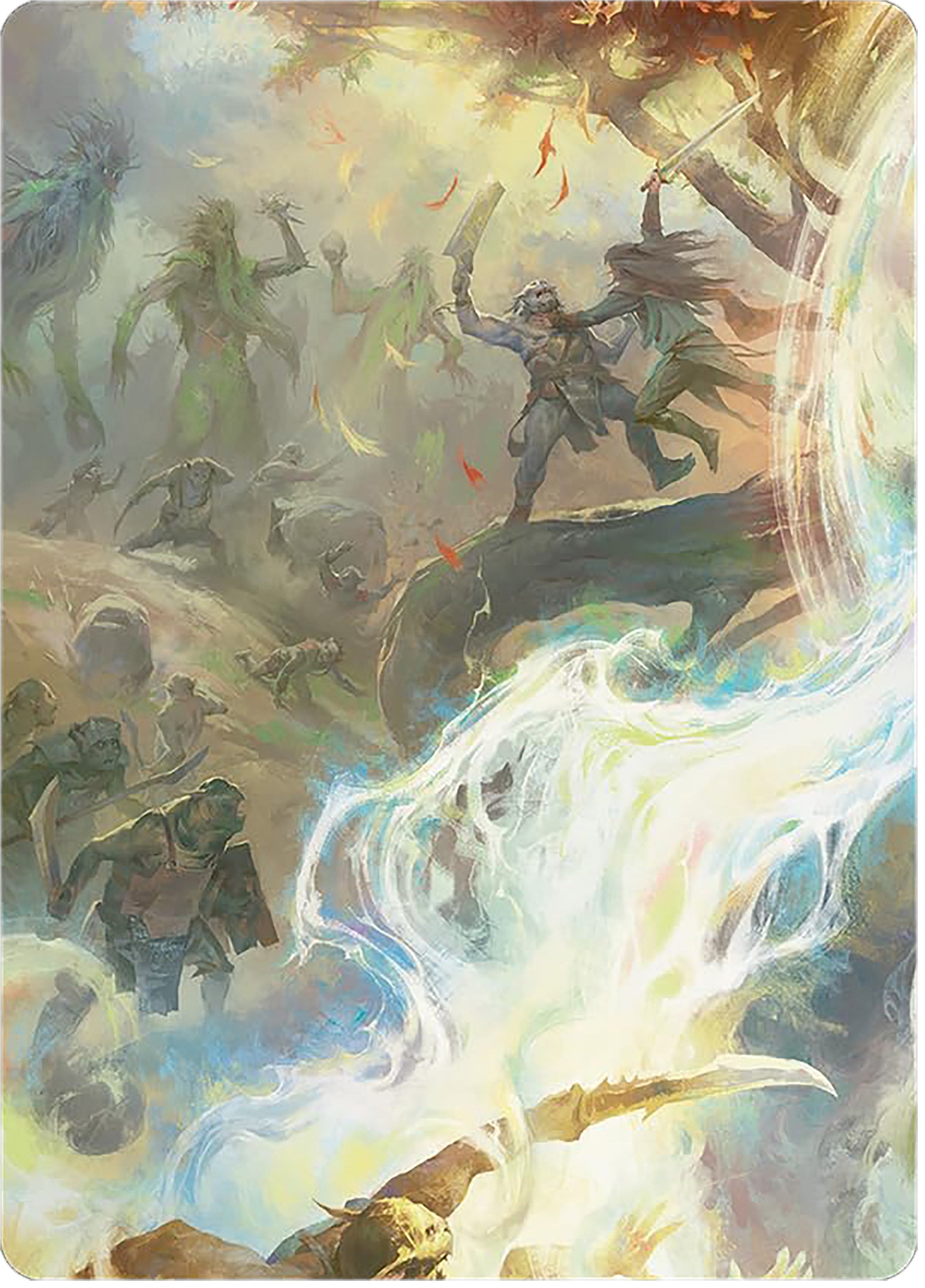 Arboreal Alliance Art Card [The Lord of the Rings: Tales of Middle-earth Art Series] | Kessel Run Games Inc. 