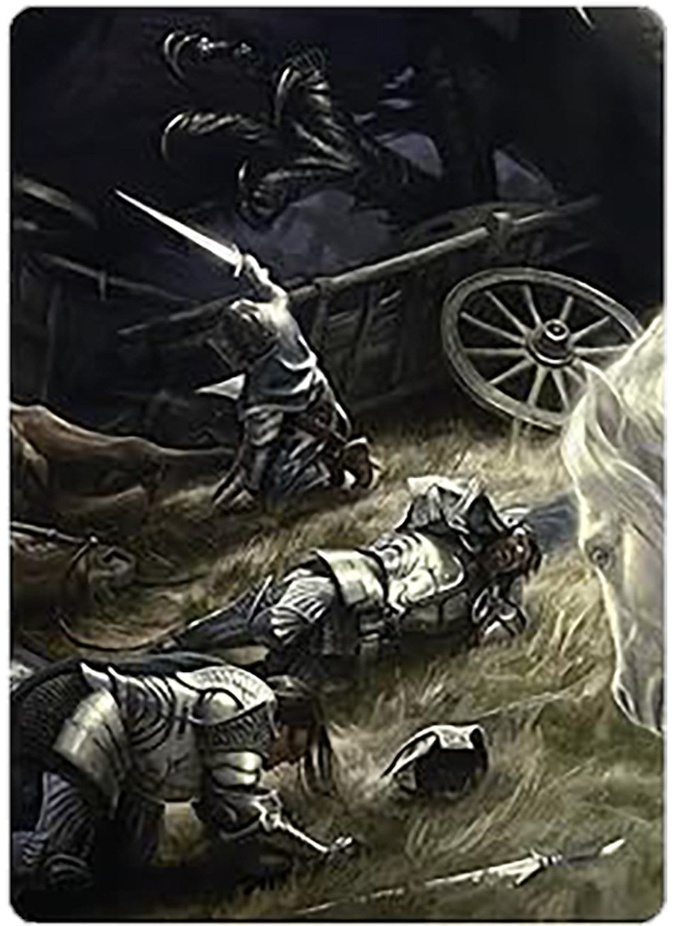 Courageous Resolve Art Card [The Lord of the Rings: Tales of Middle-earth Art Series] | Kessel Run Games Inc. 