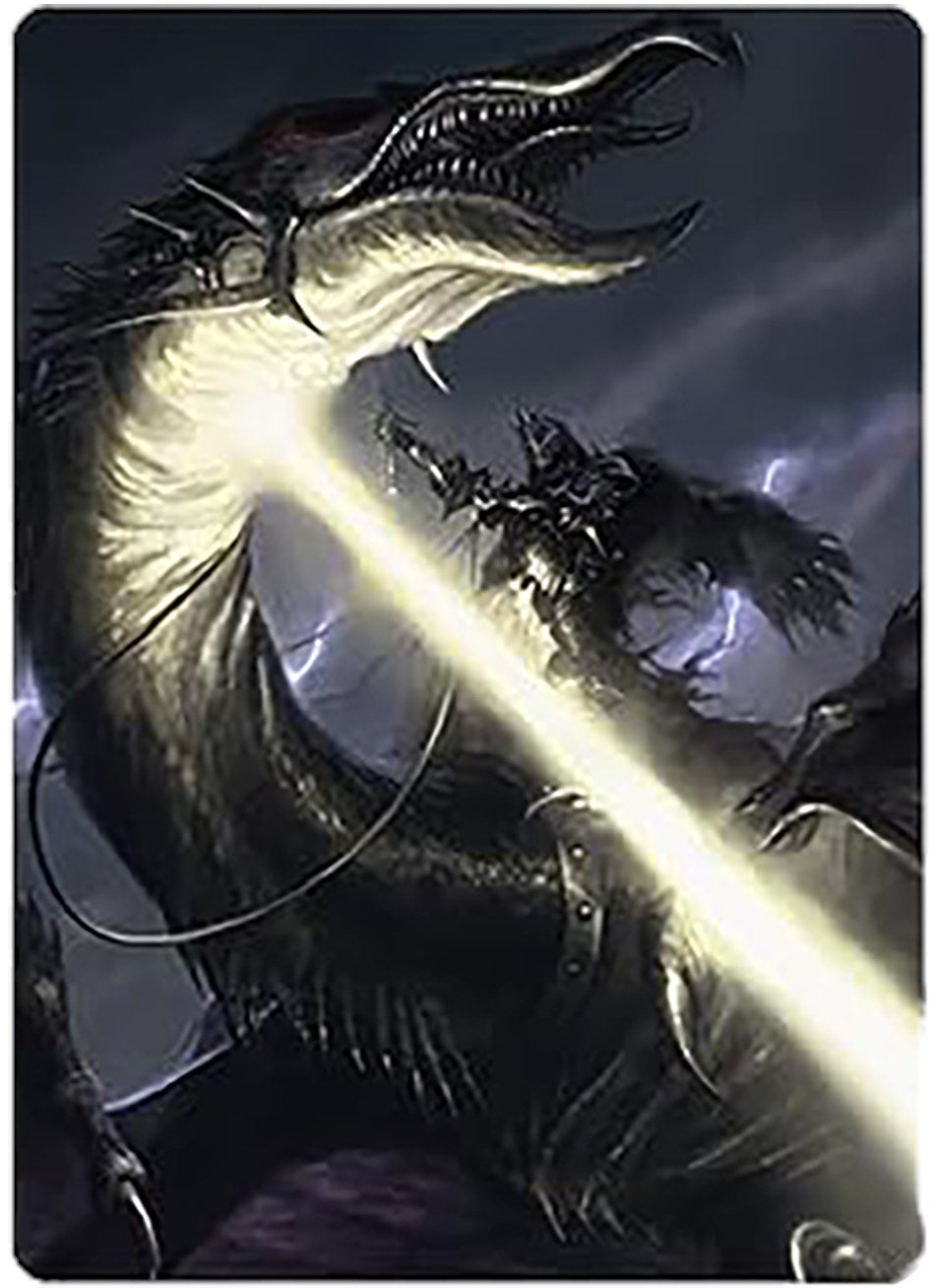 Olorin's Searing Light Art Card [The Lord of the Rings: Tales of Middle-earth Art Series] | Kessel Run Games Inc. 